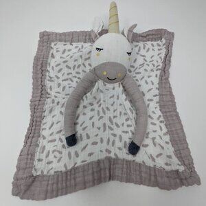 𝅺LULUJO Unicorn Lovey Baby Blanket